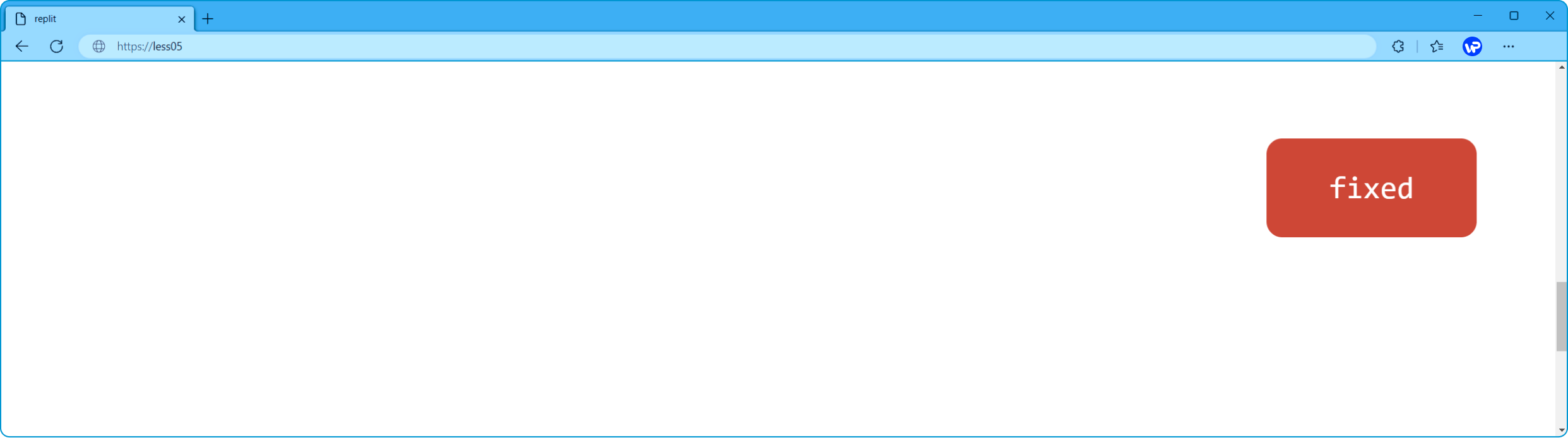 значення fixed