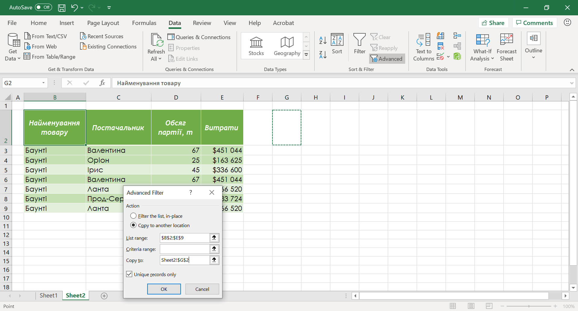 Видалення дублікатів записів