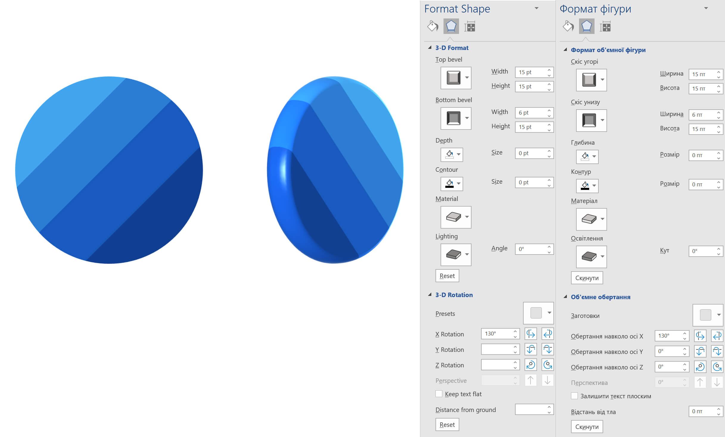 3-D Format графічних примітивів