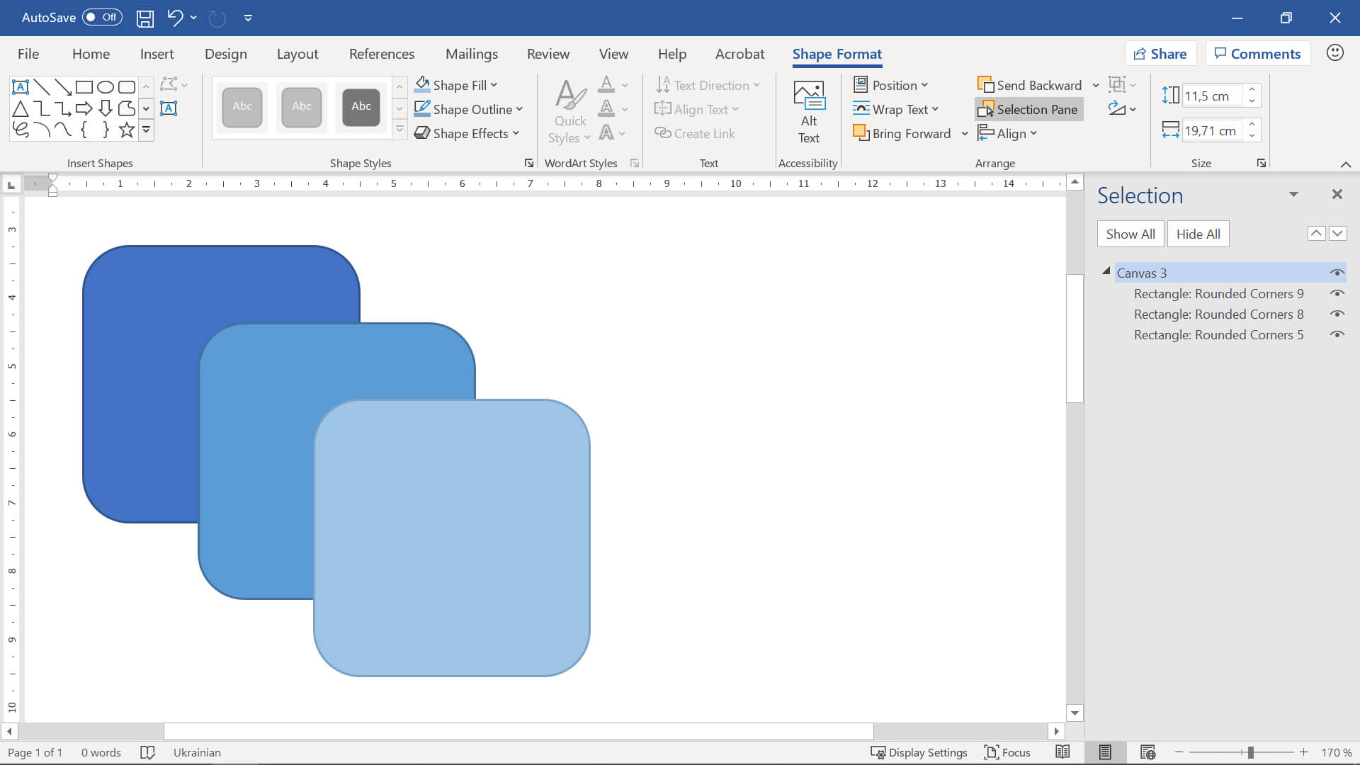 Розгрупувати графічні примітиви